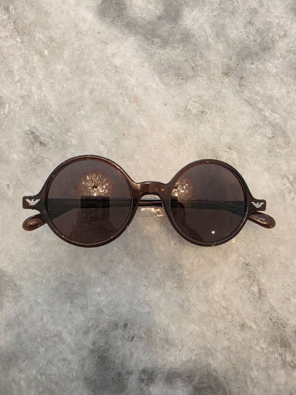 New Emporio Armani Round Sunglasses